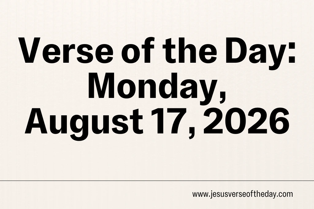 Jesus Calling August 17 2026