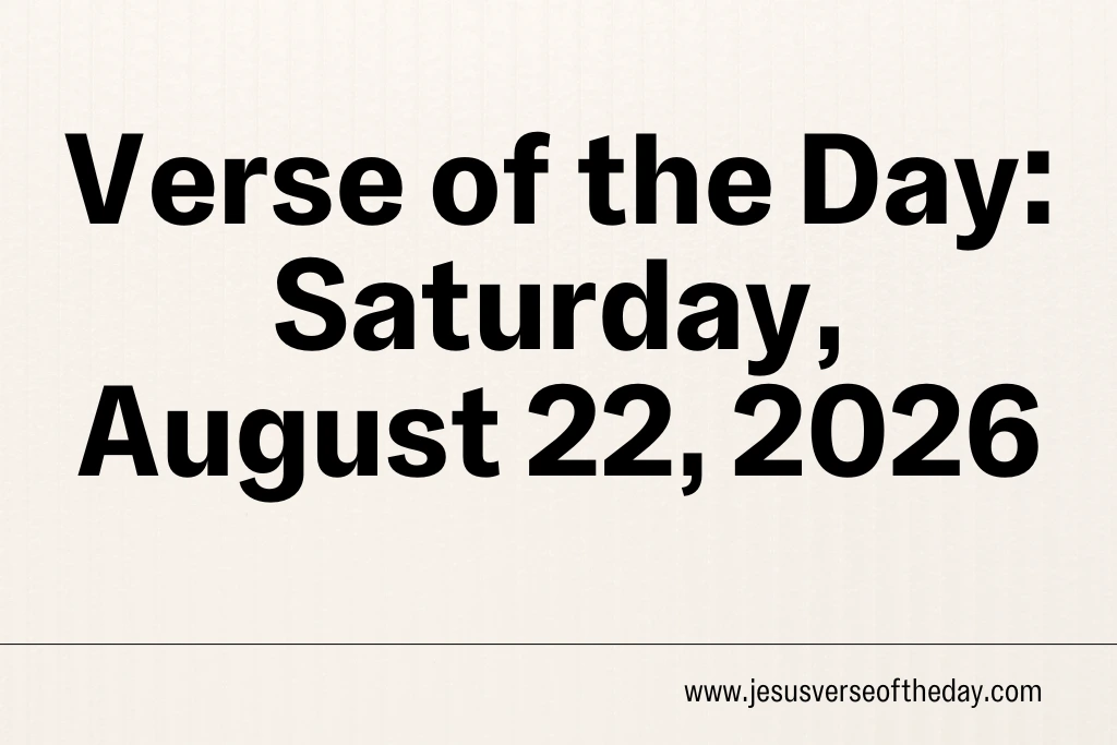 Jesus Calling August 22 2026