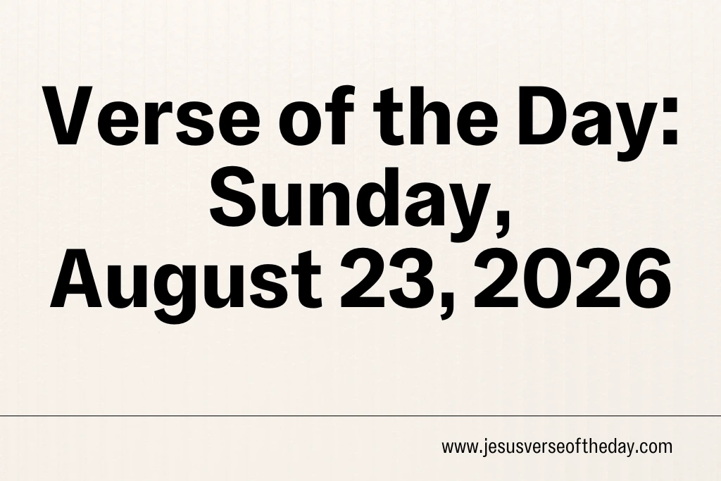 Jesus Calling August 23