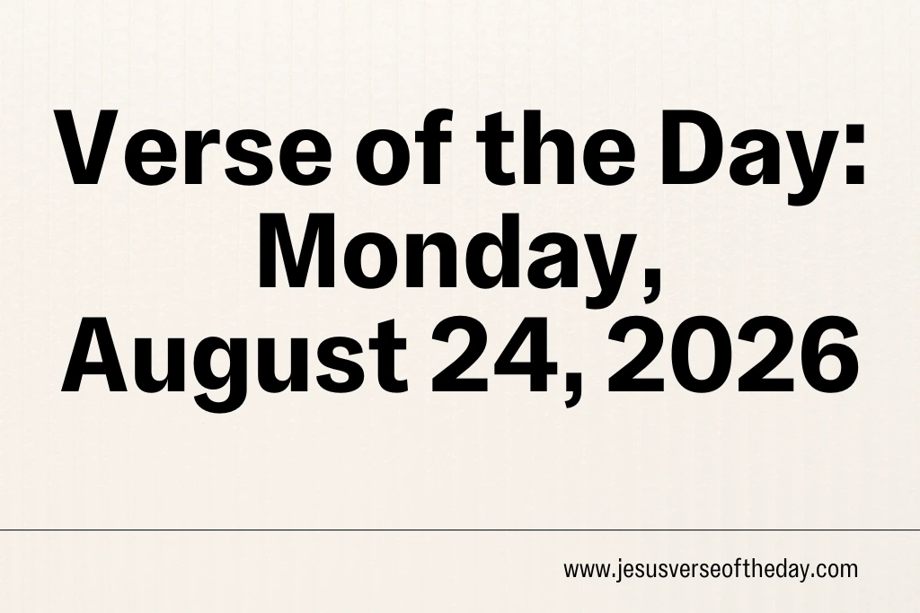 Jesus Calling August 24 2026