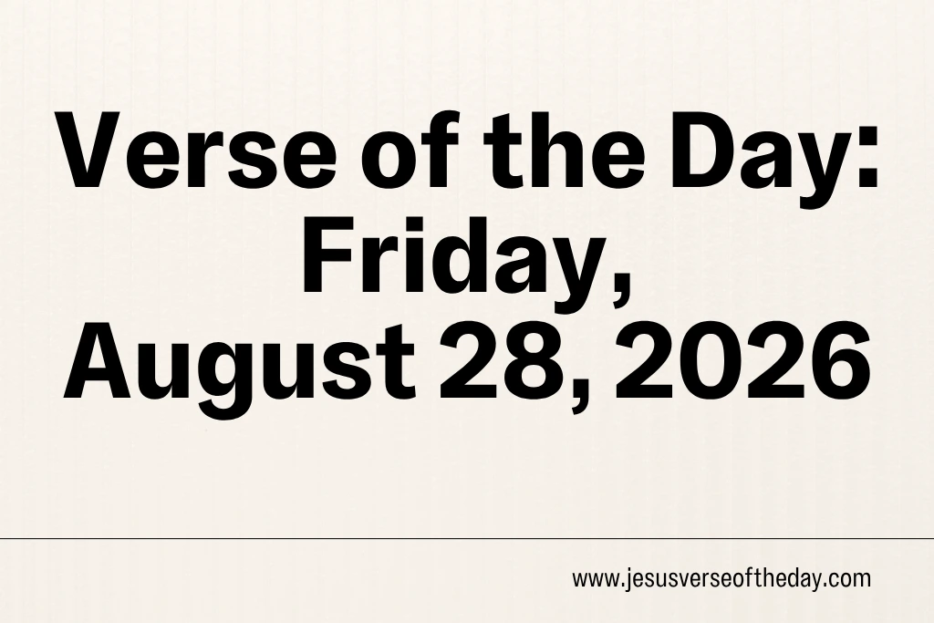 Jesus Calling August 28 2026