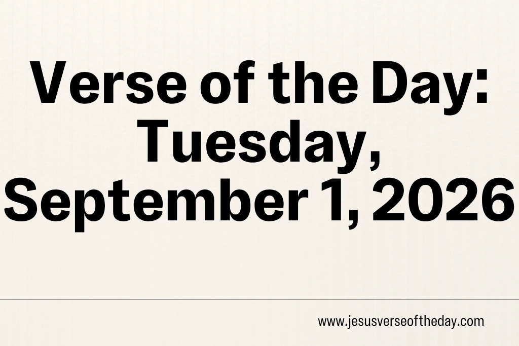 Jesus Calling September 1 2026